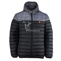 China Men’S High Collar Winter Lightweight Padded Coat Ellesse on sale