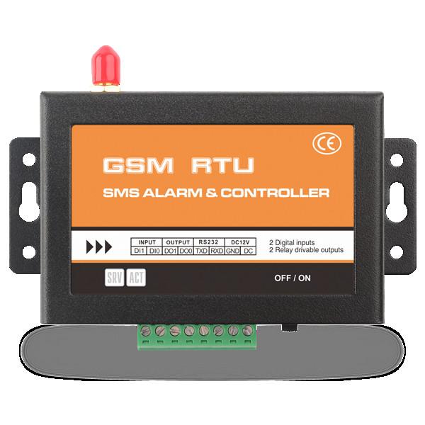 CWT5005 gsm alarm power lost with 2 digital input and 1 relay out