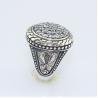 Designer Jewelry 925 Sterling Silver Ring with Cubic Zircon(R39)
