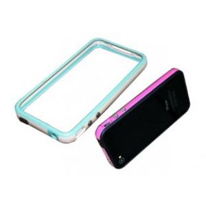 China Blue, green Apple Iphone Accessories bumper cases for iphone4 review wholesale