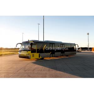 China Ônibus Aero curto do ônibus de limusina do aeroporto do raio da volta do corpo de alumínio completo supplier