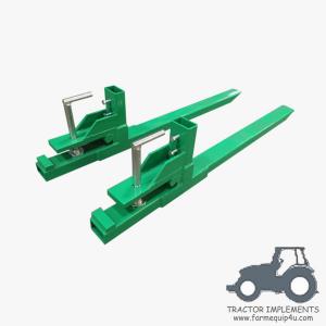 CPF - Clamp On Bucket Pallet Forks For Skid Steer And Tractors; Farm implements fork pallet clamp on bucket