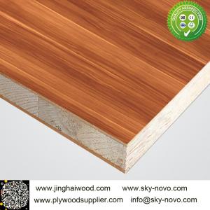 Wood grain melamine Blockboard