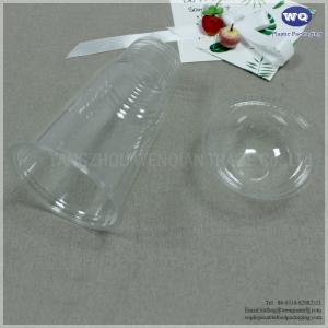 32 Oz Transparent PET Cups With Lid For  Coffee, Cold Drinks, Party, Plastic Disposable Cups-Disposable Cold Cups