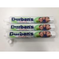 China ABL Laminated Toothpaste Tube with AL Barrier / 7 Colors Printing / Fez Cap D28*165mm on sale