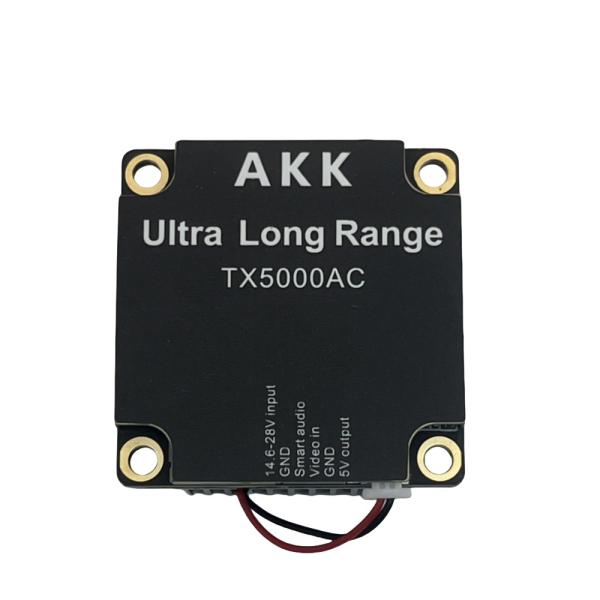 AKK 5W VTX 5.8G Ultra Long Range Drone Video Transmitter Support Smart Audio for Drone FPV VTX