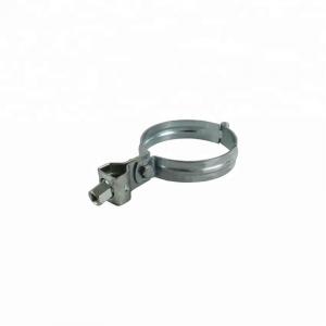 China Stainless Steel Pipe Clamps With Rubber Grommet Brackets Strap Support supplier