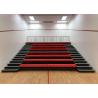 China Tiered Retractable Grandstands Upholstered Bench For International School wholesale