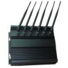 China 6 Antenna Cell Phone Signal Jammer , High Power Desktop Cell Phone WIFI Jammer wholesale