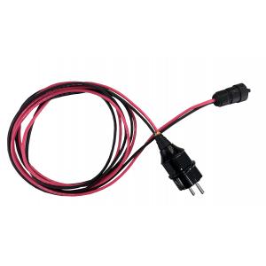 China EV 2.5MM2 16A Power Supply Harness 2000mm Round 2 Pin Wire Harness supplier