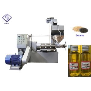 China High Oil Crops 37Kw Edible Oil Extraction Machine Sesame Oil Press Machine 2700 * 2000 * 2700 Mm wholesale