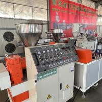 China Corrosion Resistant PVC Water Pipe Machine , Flexible Pipe Making Machine Extruder on sale