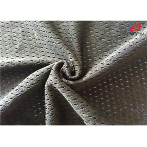 China Non-stretch Polyester Knit Sports Mesh Fabric Dry Fit Mesh For Garment supplier