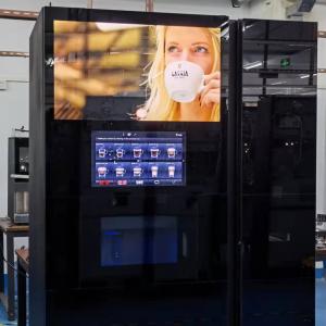 220VAC Automatic Tea Coffee Vending Machine With Ice Maker