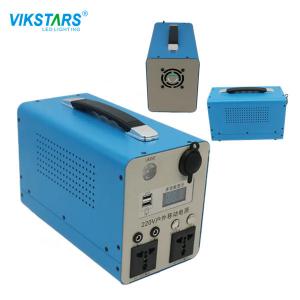 China Small Size 500w Pure Sine Wave Portable Power Station For Outdoor Lighting supplier