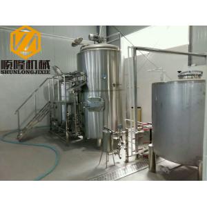 China Steam Heated Small Brewing Systems 1000L Auto Control CE Certificated supplier