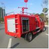 Left Hand Drive Fire Fighting Truck With Gasoline Portable Fire Pump 1CBM Water