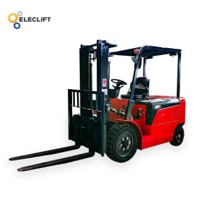 China 0-15Km/H Travel Speed Industrial Four Wheel Forklift Truck 1-3 Tons Capacity supplier