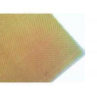 China Custom Gold Color Aechitectural Wire Mesh For Making Lamp Cover Shades on sale