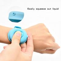 China Wearable 10ml Wrist Bands Hand Sanitizer 75% Alcohol on sale
