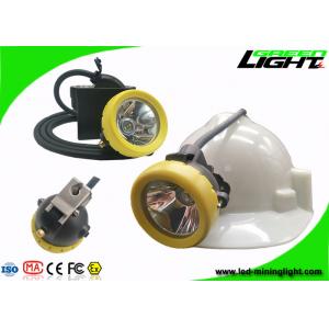 China 1000 Battery Cycles High Power Led Headlamp , 7.8Ah Cordless Cap Lamp With USB Charger supplier