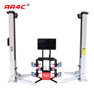 China AA4C DF502 3D wheel alignment machine 5 cameras no camera beam no cabinet no monitor no computer Be applicable to two post lift and small-scissors lift on sale