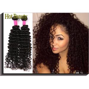 China Deep Curly 5A Virgin Brazilian Long Hair Extensions For Woman supplier