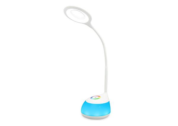 Office Working Rgb Led Desk Lamp Three Levels Brightness Adjustment With Colorful Night Light