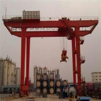 China Outdoor Heavy Box Type Lift Crane Machine Double Beam Gantry Crane With Mobile Trolley on sale