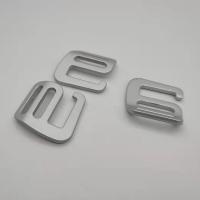 China White Triangle Plastic Tri Glide Buckle 31.9mm*30.7mm on sale