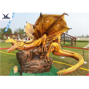 China Jurassic Dinosaur World Dinosaur Yard Statue Simulated Pterosaurs Statue supplier