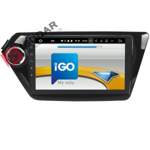 China Black Android Car Navigation System Kia Rio Car Stereo With Bluetooth And Gps And Backup Camera supplier