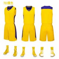 Wholesale High Quality Polyester Material Uniforms Quick-drying Youth Basketball Uniforms custom basketball uniform