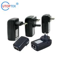 China High Quality 48V/0.5A AC/DC POE Power adapter US/EU/UK/AU available power for CCTV IP Camera/Wireless APs on sale