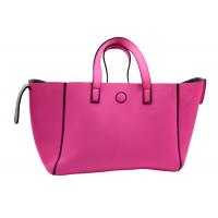 China Ladies Slim Neoprene Shopping Bag / Beach Tote Stitching Technology SGS Listed on sale