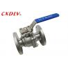 China 150LB 2'' Flanged Ball Valve Stainless Steel CF8 CF8M Direct Mounting Pad ball valve stainless steel wholesale