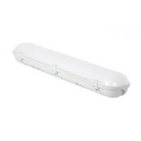 China 2x36 IP65 Triproof Led Fluorescent Light , Led Batten Light 600MM Single Tube on sale