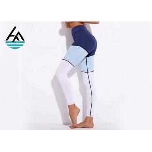 China CrossFit Neoprene Sauna Pants / Weight Losing Slimming Polyester Gym Leggings supplier