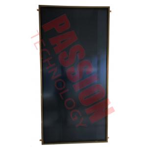 Copper Pipe Solar Heat Collector , Flat Panel Solar Collector For Large Heating Project