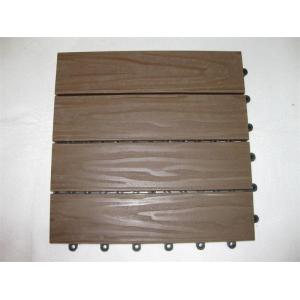 30mm x 30mm DIY WPC Decking Floor , Interial wood and plastic composite Decking