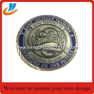 Custom die cast US Navy Eagle Shape Metal Challenge Souvenir Coin