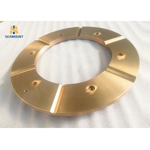 High Density Large Round  Bronze Flat Washers For Mining Equipment