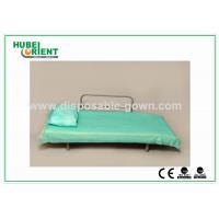 China Blue Disposable Non Woven Bed Sheets for Hospital Clinic Beauty Center Use on sale