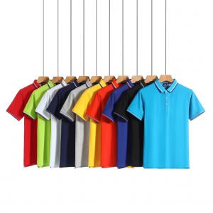                  Men&prime;s Vintage Plain Polo Shirts Cotton Short Sleeves Polo T-Shirts             