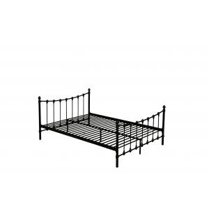 Modern Customizable Full Size Metal Bed Frame Heavy Duty Reinforce Frame