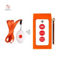 China Cheap wireless pager system long accept distance emergency alarm call button for elderly on sale