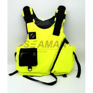 China S , M , L Water Sport Rafting Life Jacket Kayak Foam Life Vest Buoyancy Aids supplier