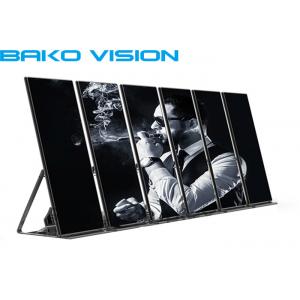 China Super Bright Advertising LED Display , Indoor Shop Window LED Mirror LED Screen supplier