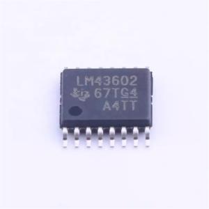 China El TI de LM43602PWPT ICs integró al regulador Circuit Analog Devices HTSSOP-16 del poder wholesale