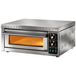 China Stone Pizza Oven Electric Baking Ovens With Glass And Light Mini Design supplier